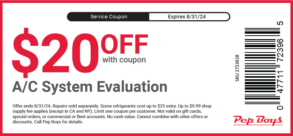 Coupons for Oil Changes, Tires, Brakes & More